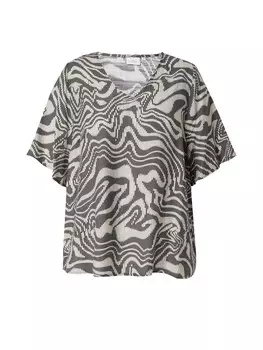 Рубашка ONLY Carmakoma CARITHILDA, цвет Grey/Olive