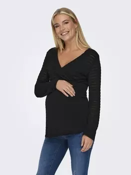Рубашка Only Maternity, черный