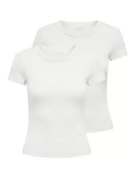 Рубашка ONLY ONLEASY, цвет mottled white