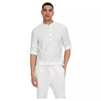 Рубашка Only & Sons Caiden Regular Fit, белый
