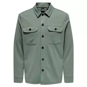 Рубашка Only & Sons Newkodyl, зеленый