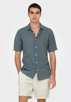 Рубашка Only & Sons, серый