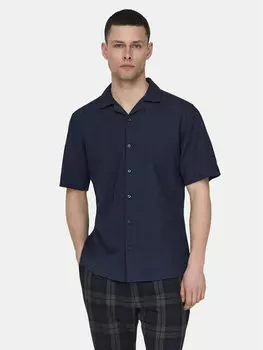 Рубашка Only & Sons, синий