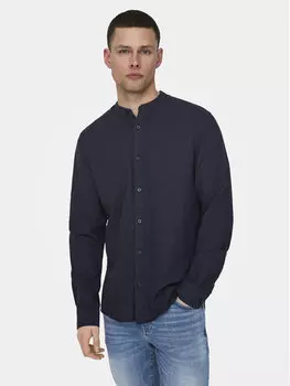 Рубашка Only & Sons, синий