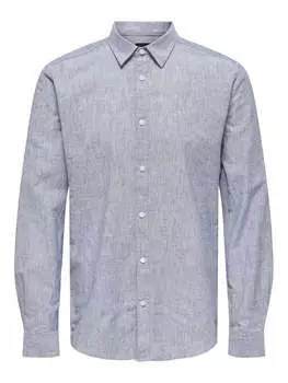 Рубашка Only & Sons, синий