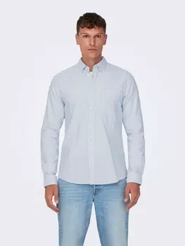 Рубашка Only&Sons, синий