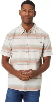 Рубашка Outskirts Short Sleeve Woven Salty Crew, цвет Peyote