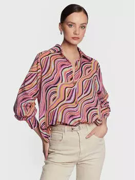 Рубашка оверсайз Billabong, фиолетовый