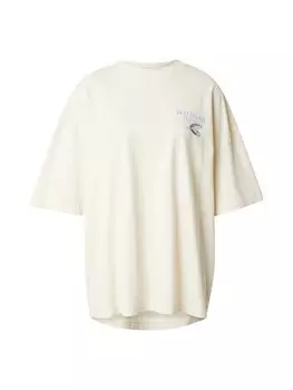 Рубашка оверсайз TOPSHOP, экрю
