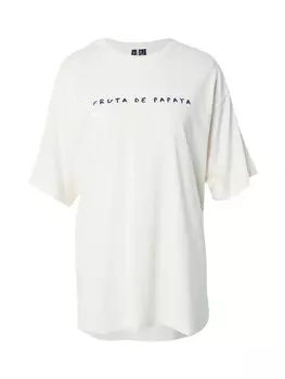 Рубашка оверсайз VERO MODA VMTAZ, кремовый