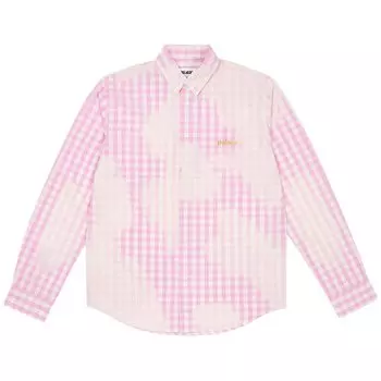 Рубашка Palace Bleached Out Shirt, розовый