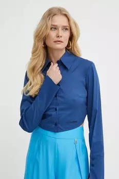 Рубашка Patrizia Pepe, темно-синий