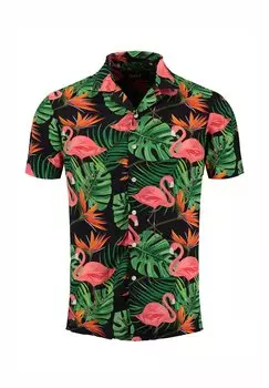Рубашка PATTERNED Key Largo, черный