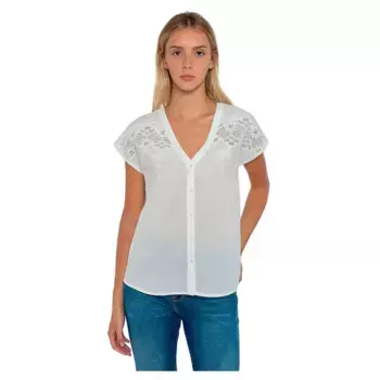 Рубашка Pepe Jeans Nicola, белый