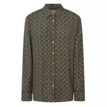 Рубашка Pepe Jeans Salomy, зеленый