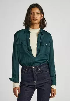 Рубашка Pepe Jeans, зеленый