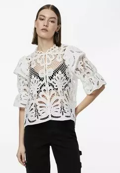 Рубашка Pieces, цвет bright white