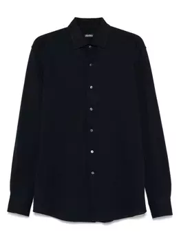Рубашка пике Zegna, синий