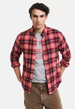 Рубашка PLAID SHIRT GANT, красный