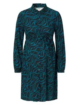 Рубашка-платье Esprit Maternity, синий