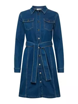 Рубашка-платье Kaffe Vicky, синий