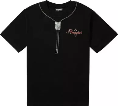 Рубашка Pleasures Bolo Heavyweight Shirt 'Black', черный