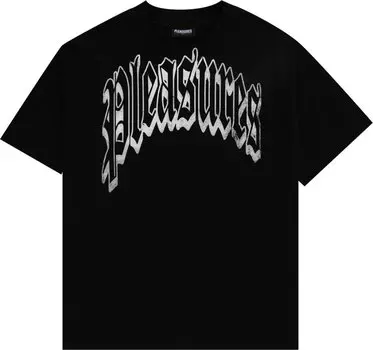 Рубашка Pleasures Twitch Heavyweight Shirt 'Black', черный