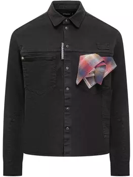 Рубашка плотника DSQUARED2, черный