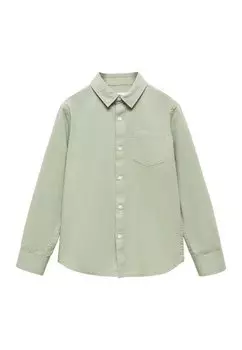 Рубашка POL Mango Kids, цвет khaki