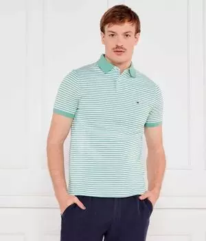 Рубашка поло 1985 г. Regular fit Tommy Hilfiger, зеленый