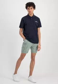 Рубашка-поло Alpha Industries, темно-синий