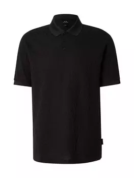 Рубашка поло ARMANI EXCHANGE Shirt, черный