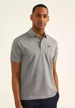 Рубашка-поло BASIC POCKET Faonnable, цвет light grey marl