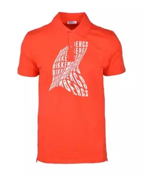 Рубашка поло Bikkembergs, красный
