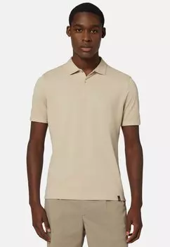 Рубашка-поло Boggi Milano, цвет beige