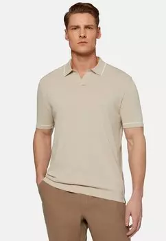 Рубашка-поло Boggi Milano, цвет beige