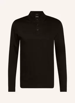 Рубашка поло BOSS Jersey PADO, черный