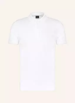 Рубашка поло BOSS Jersey PAULE Slim Fit, белый