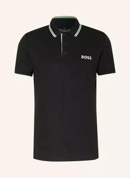 Рубашка поло BOSS Piqu PADDY Regular Fit, черный