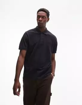 Рубашка поло черного цвета Lacoste