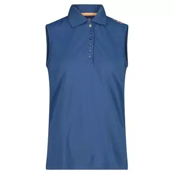 Рубашка поло CMP 3T59776 Sleeveless, синий