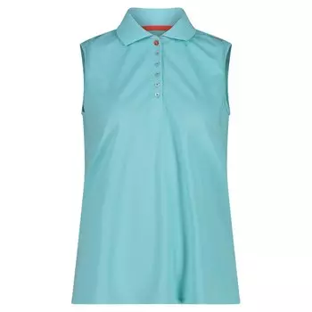 Рубашка поло CMP 3T59776 Sleeveless, зеленый