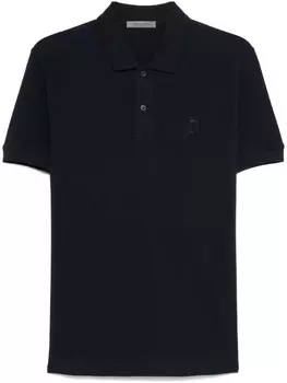 Рубашка поло Corneliani пике, синий