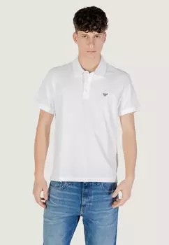Рубашка поло Emporio Armani, белый