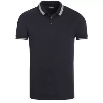 Рубашка-поло Emporio Armani, темно-синий