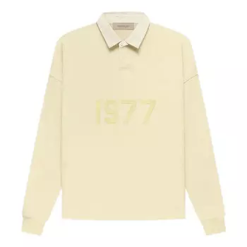 Рубашка поло fw22 henley rugby polo 'canary' Fear Of God Essentials, желтый