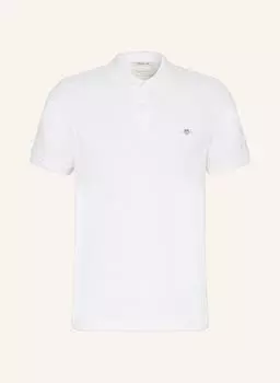 Рубашка поло GANT Piqu Regular Fit, белый