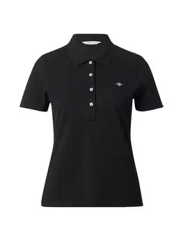 Рубашка поло GANT Shirt, черный