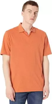 Рубашка-поло Heather Victory V Notch Polo Good Man Brand, цвет Terracotta Heather