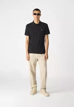 Рубашка поло ICONE Abercrombie & Fitch, черный